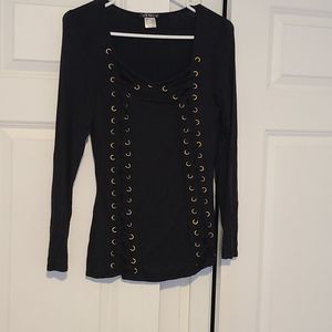 Black long sleeve shirt